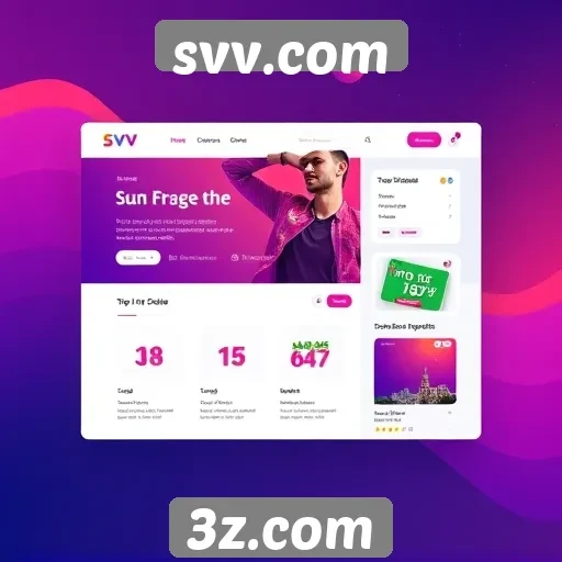 Interface do usuário do svv.com e sua usabilidade